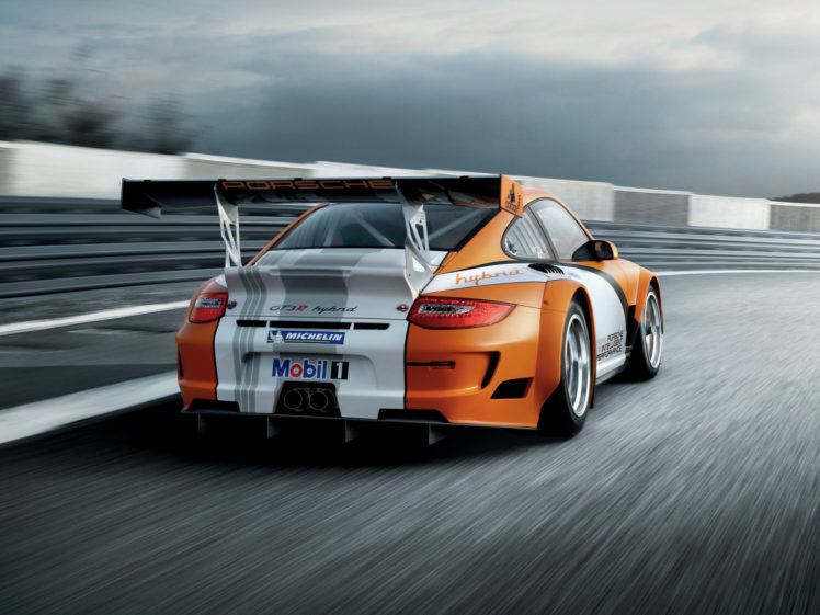 2010, Porsche, 911, Gt3, R, Hybrid, 997, Race, Racing, Supercar, Supercars, Ge HD Wallpaper Desktop Background