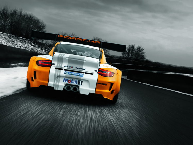 2010, Porsche, 911, Gt3, R, Hybrid, 997, Race, Racing, Supercar, Supercars, Gd HD Wallpaper Desktop Background