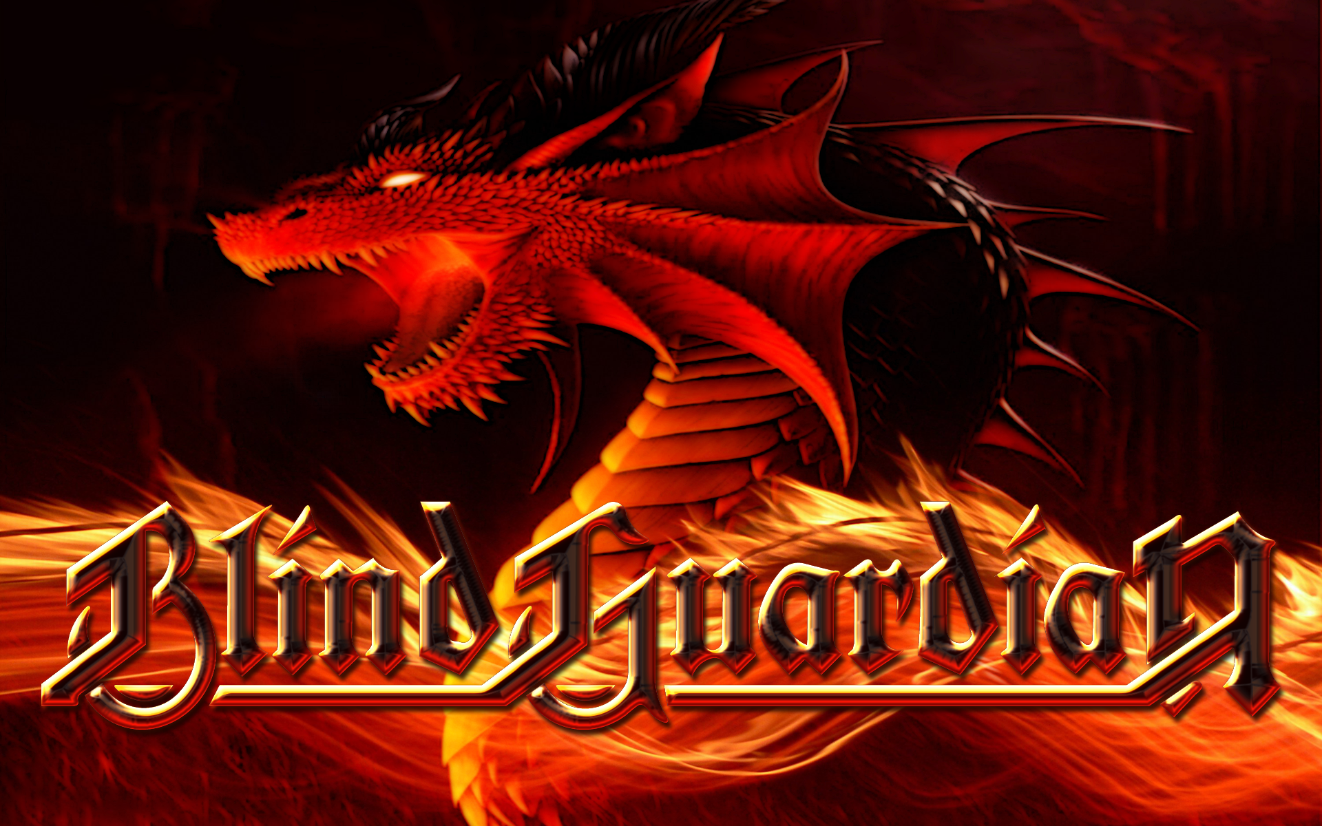 blind, Guardian, Heavy, Metal, Album, Cover, Fantasy, Dragon, Dragons Wallpaper