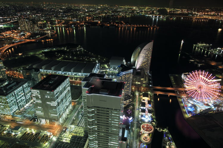 japan, Houses, Skyscrapers, Yokohama HD Wallpaper Desktop Background