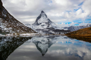 mountain, Lake, Alps, Reflection