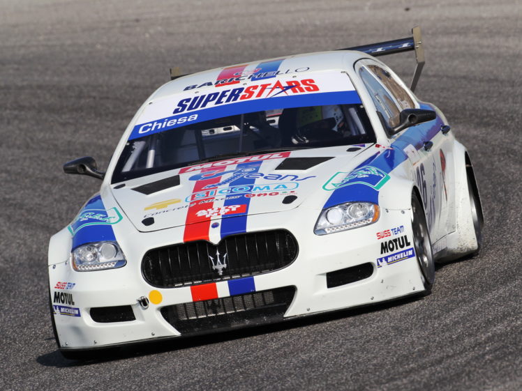 2009, Maserati, Quattroporte, Superstars, Race, Racing HD Wallpaper Desktop Background