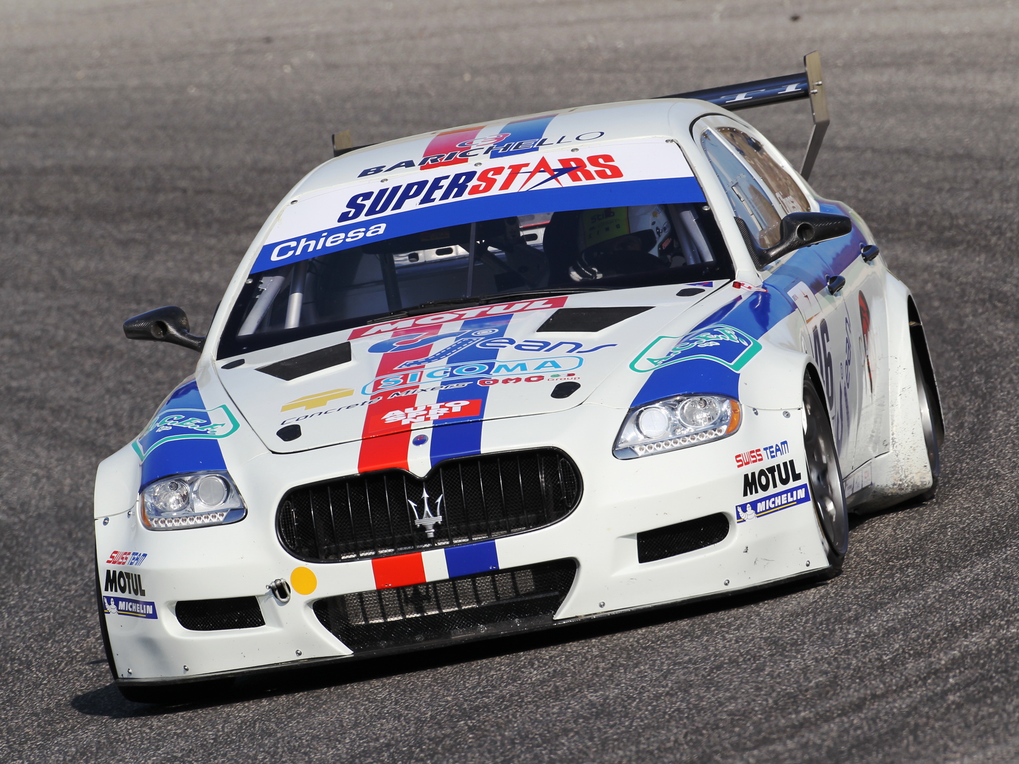 2009, Maserati, Quattroporte, Superstars, Race, Racing Wallpaper