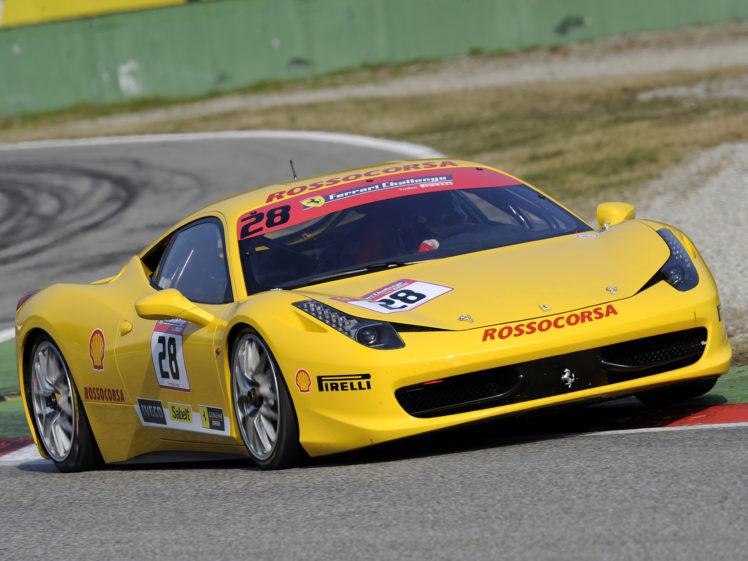 2010, Ferrari, 458, Italia, Challenge, Supercar, Supercars, Race, Racing HD Wallpaper Desktop Background