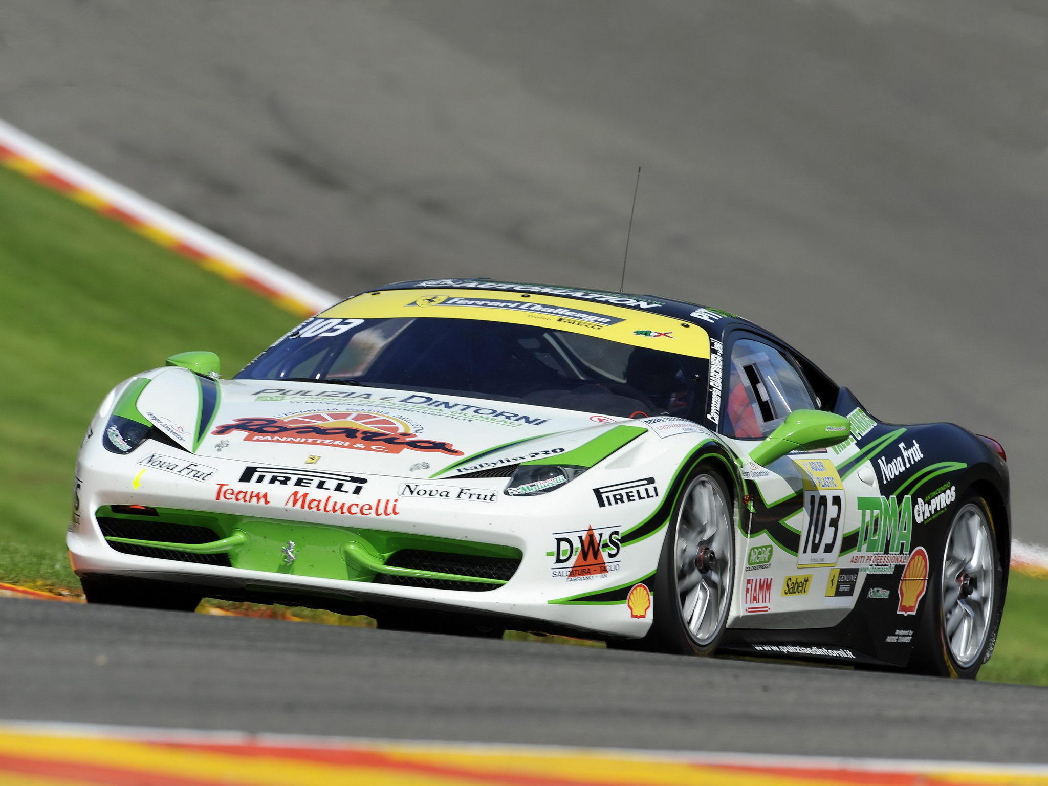 2010, Ferrari, 458, Italia, Challenge, Supercar, Supercars, Race, Racing Wallpaper