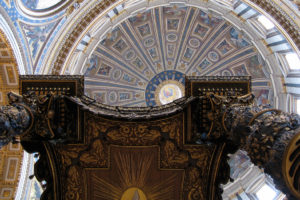 architecture, Interior, St, , Peterand039s, Basilica, Rome, Vatican