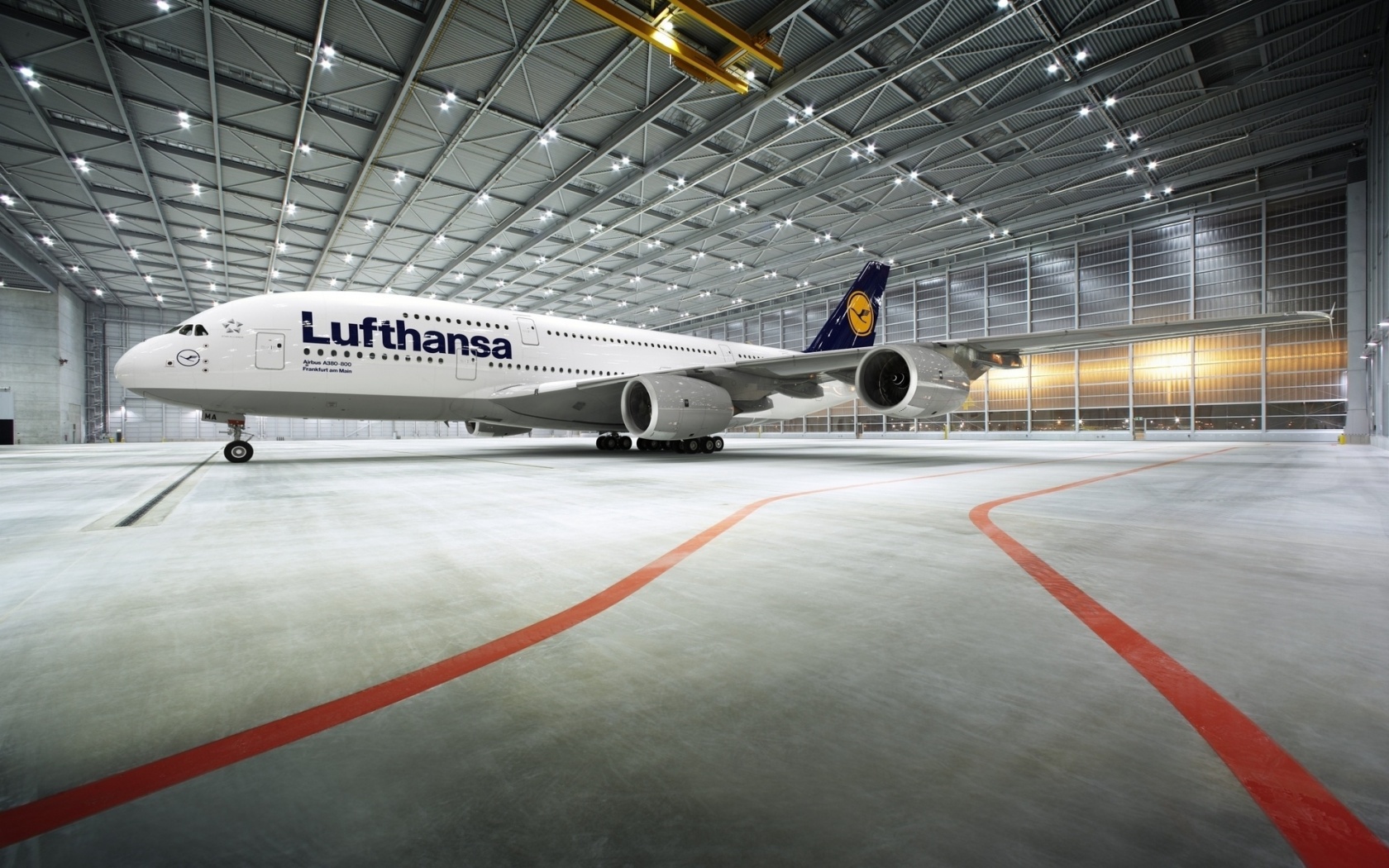commercial, Aircraft, Lufthansa Wallpaper