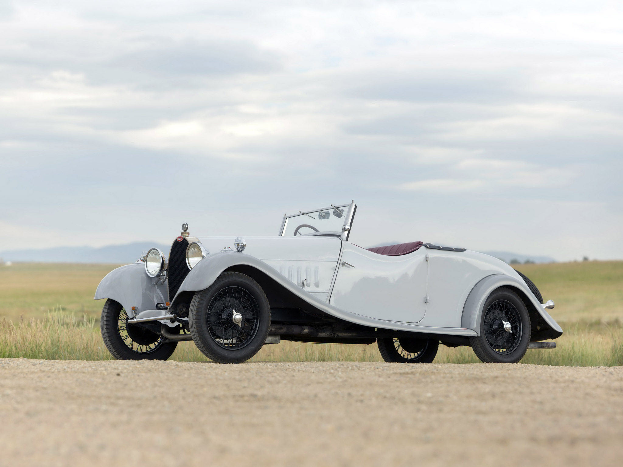 1928, Bugatti, Type 44, Cabriolet, U k, Retro Wallpaper
