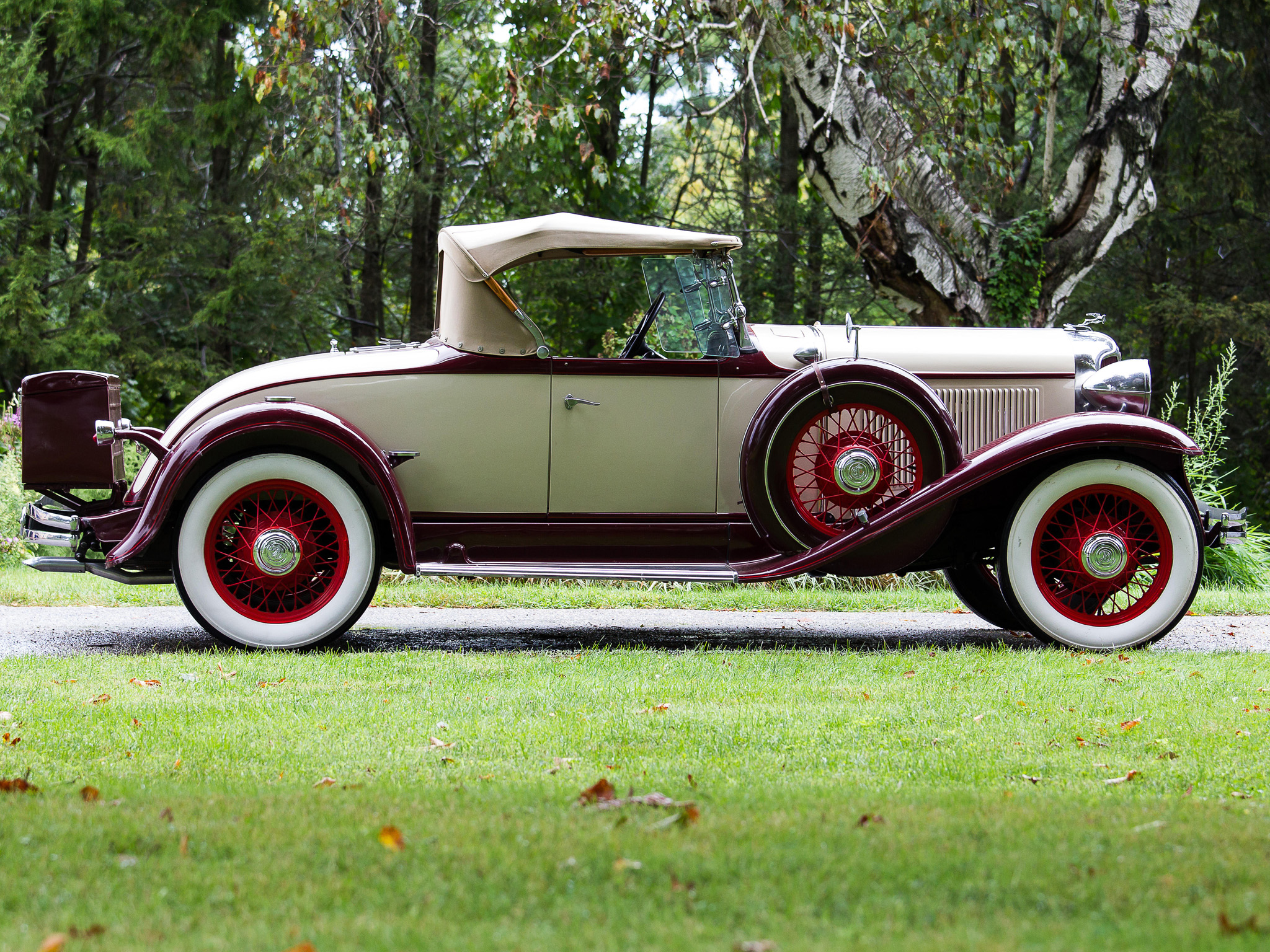 1931, Chrysler, C m, New, Six, Roadster, Retro Wallpaper