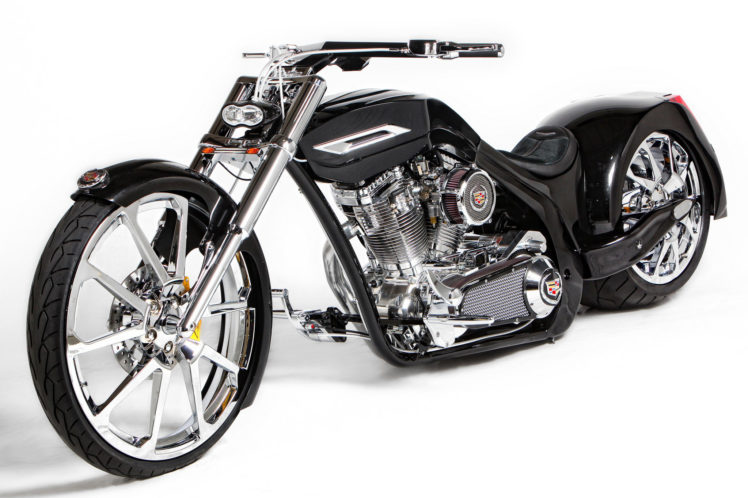 american, Chopper, Cadillac, Bike, Motorcycle, Custom, Tuning HD Wallpaper Desktop Background