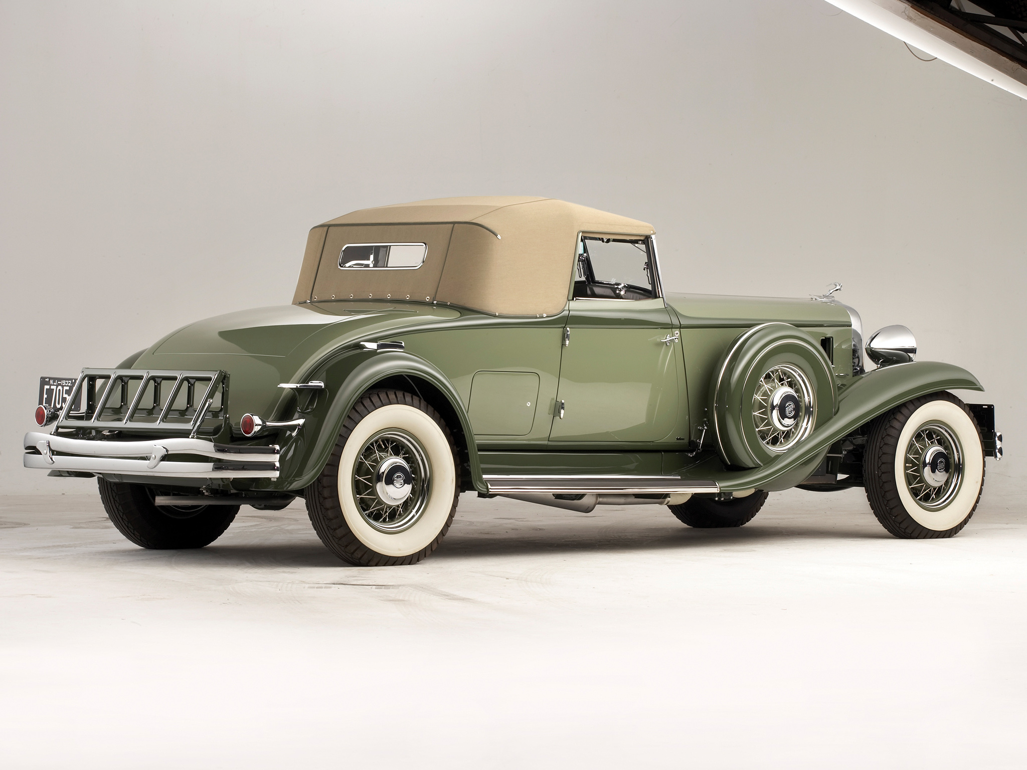 1932, Chrysler, Imperial, Convertible, Coupe, Lebaron, Luxury, Retro Wallpaper