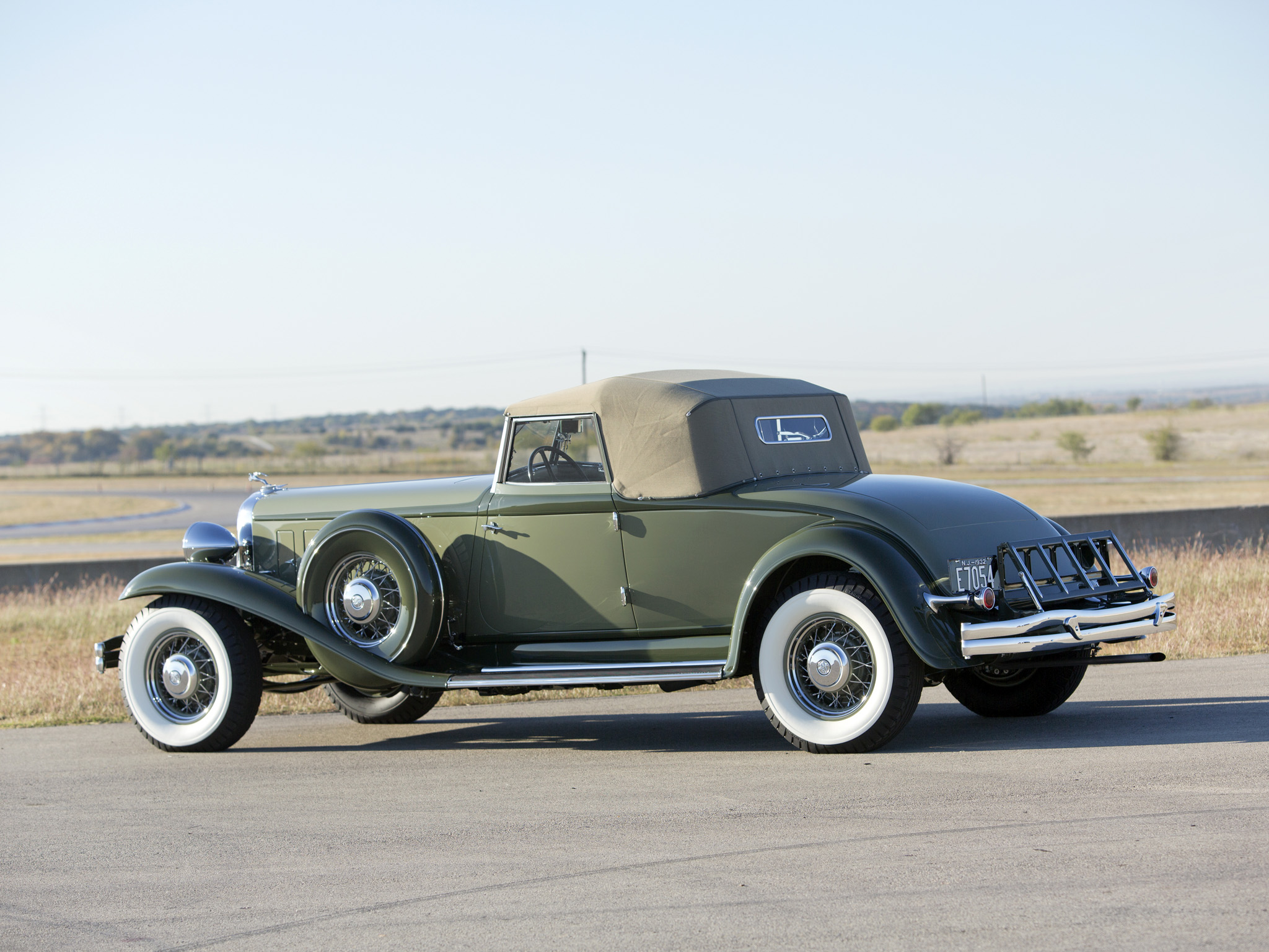 1932, Chrysler, Imperial, Convertible, Coupe, Lebaron, Luxury, Retro, Fw Wallpaper