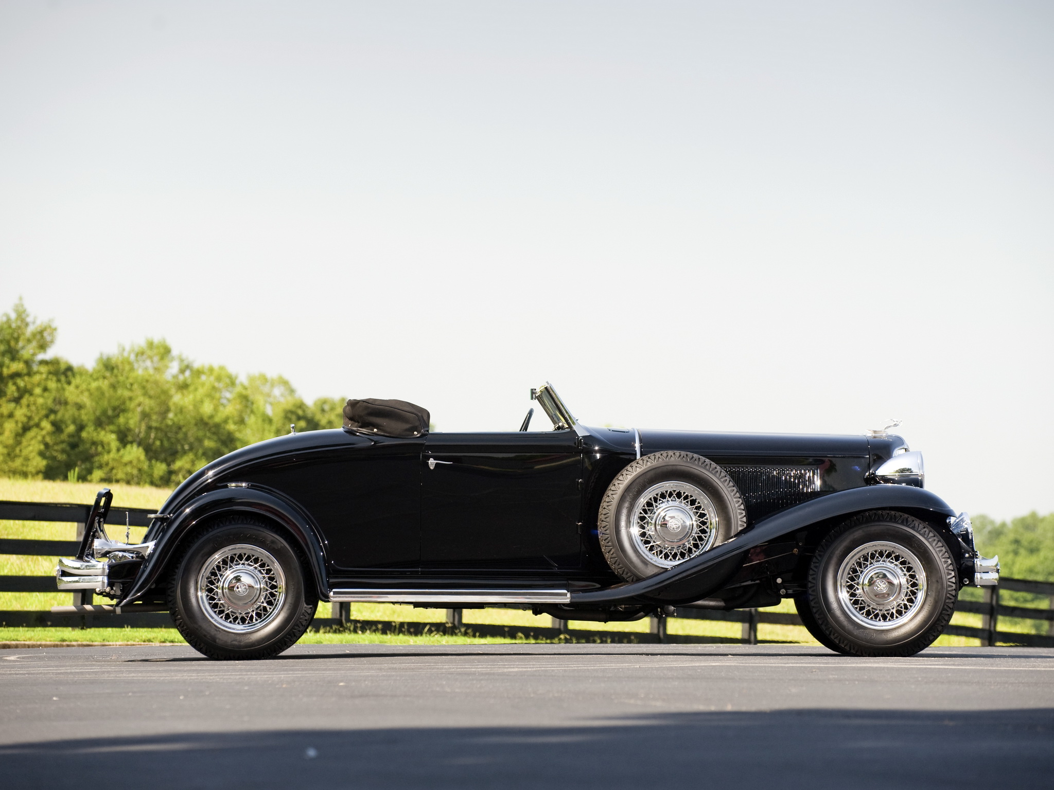 1932, Chrysler, Imperial, Roadster, Retro Wallpaper