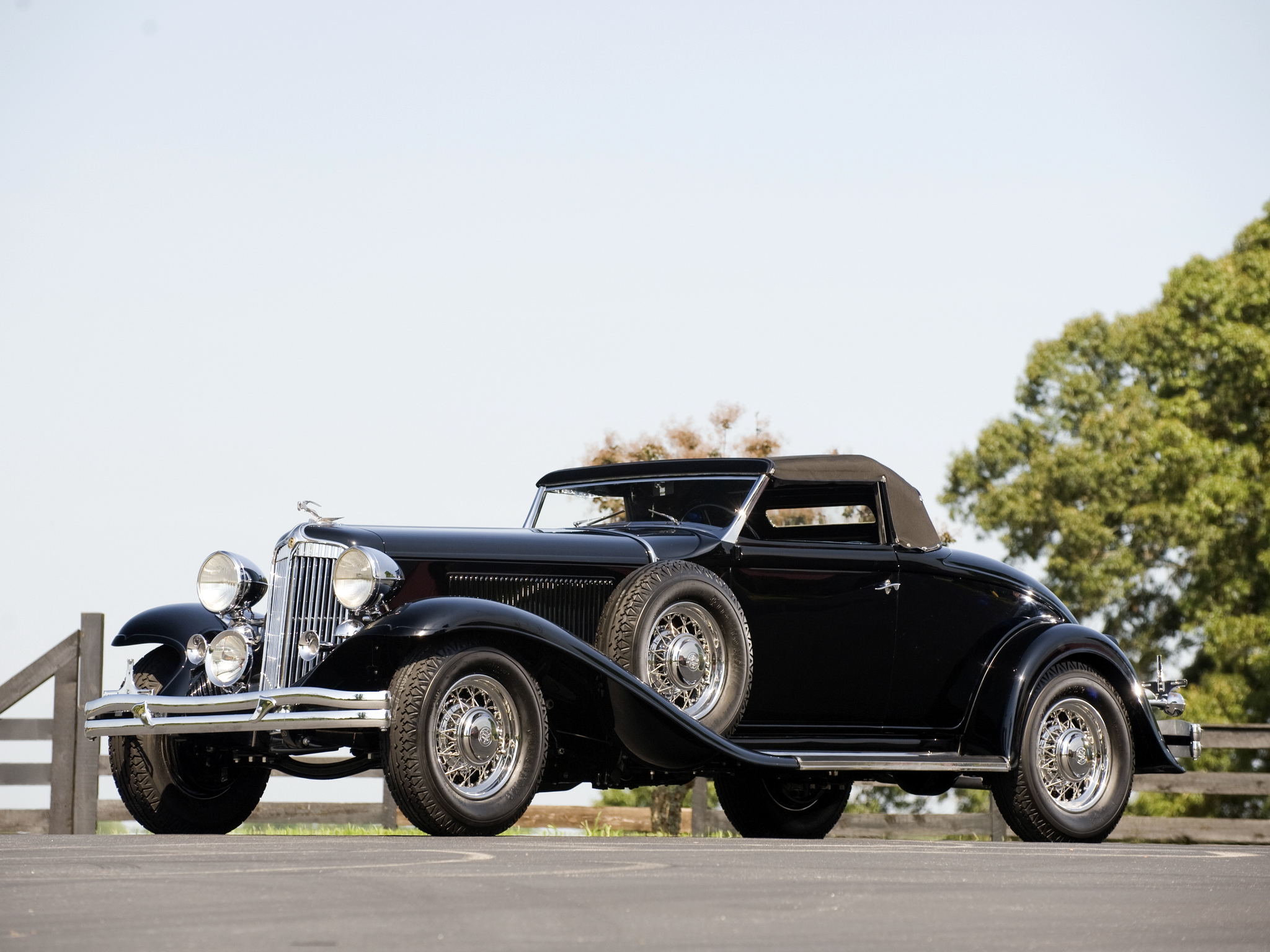 1932, Chrysler, Imperial, Roadster, Retro Wallpaper