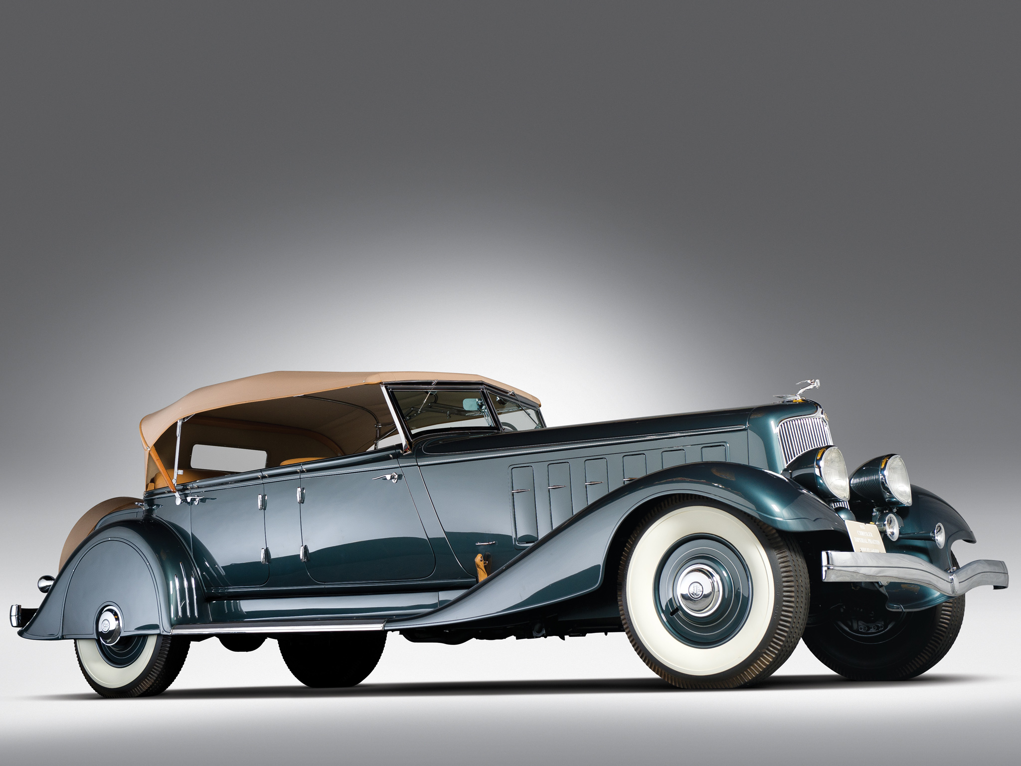1933, Chrysler, Custom, Imperial, Phaeton, Lebaron, Luxury, Retro Wallpaper