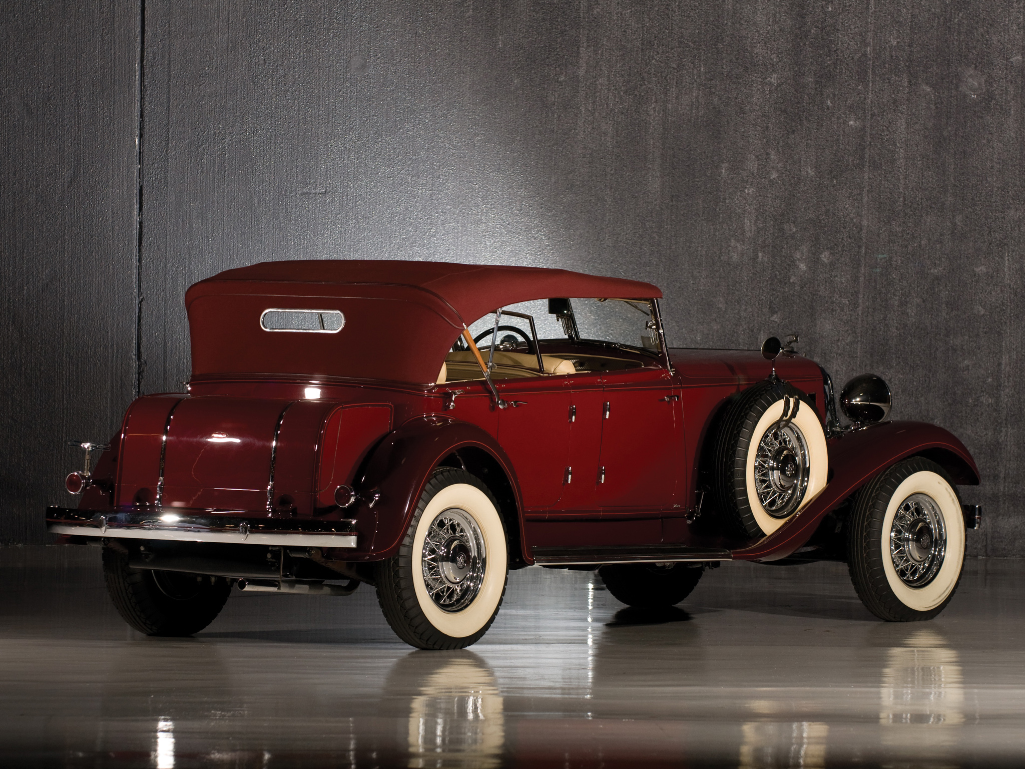 1933, Chrysler, Imperial, Dual, Windshield, Sport, Phaeton, Luxury, Retro Wallpaper