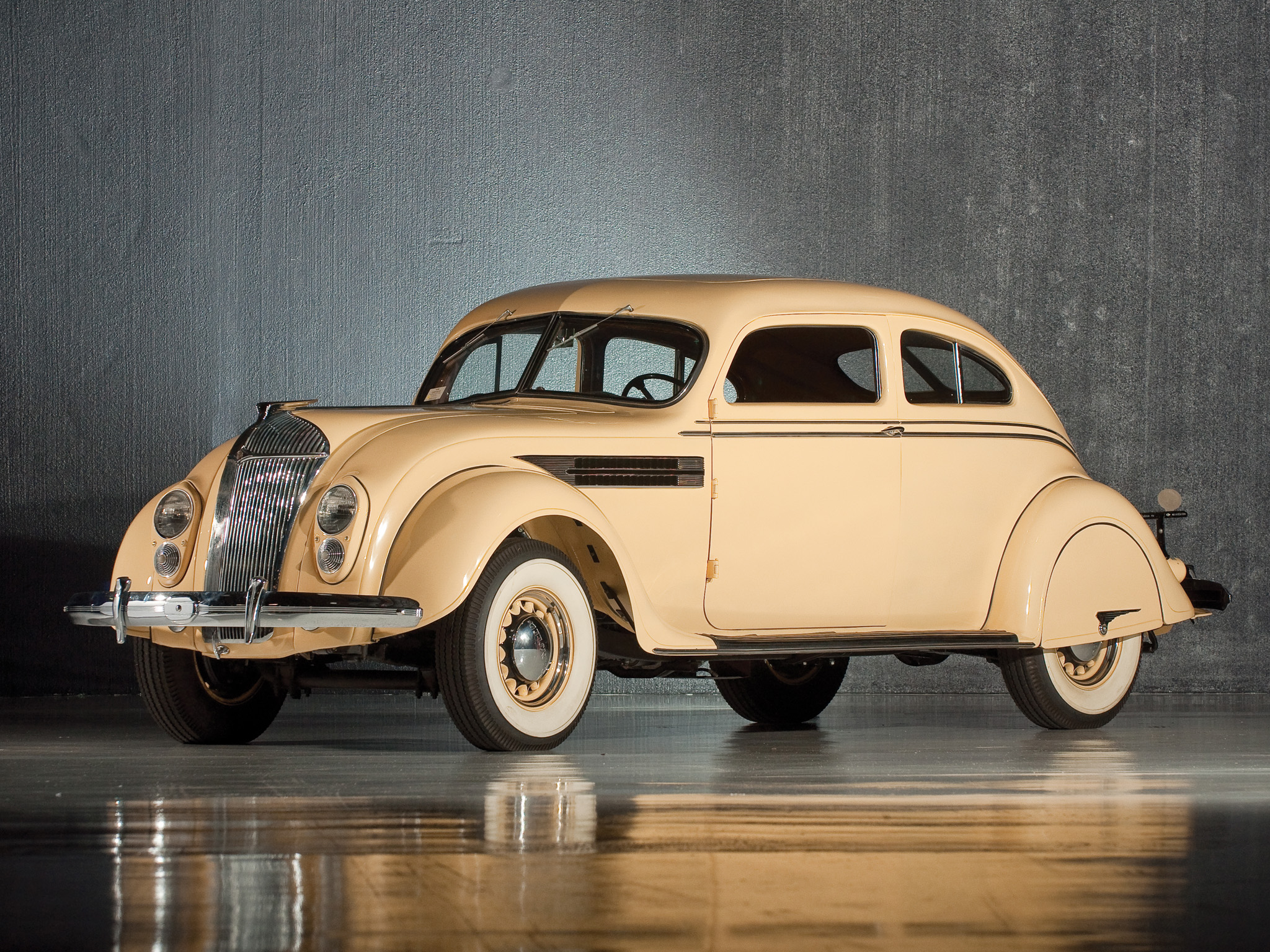 1936, Chrysler, Imperial, Airflow, Coupe, Retro Wallpaper