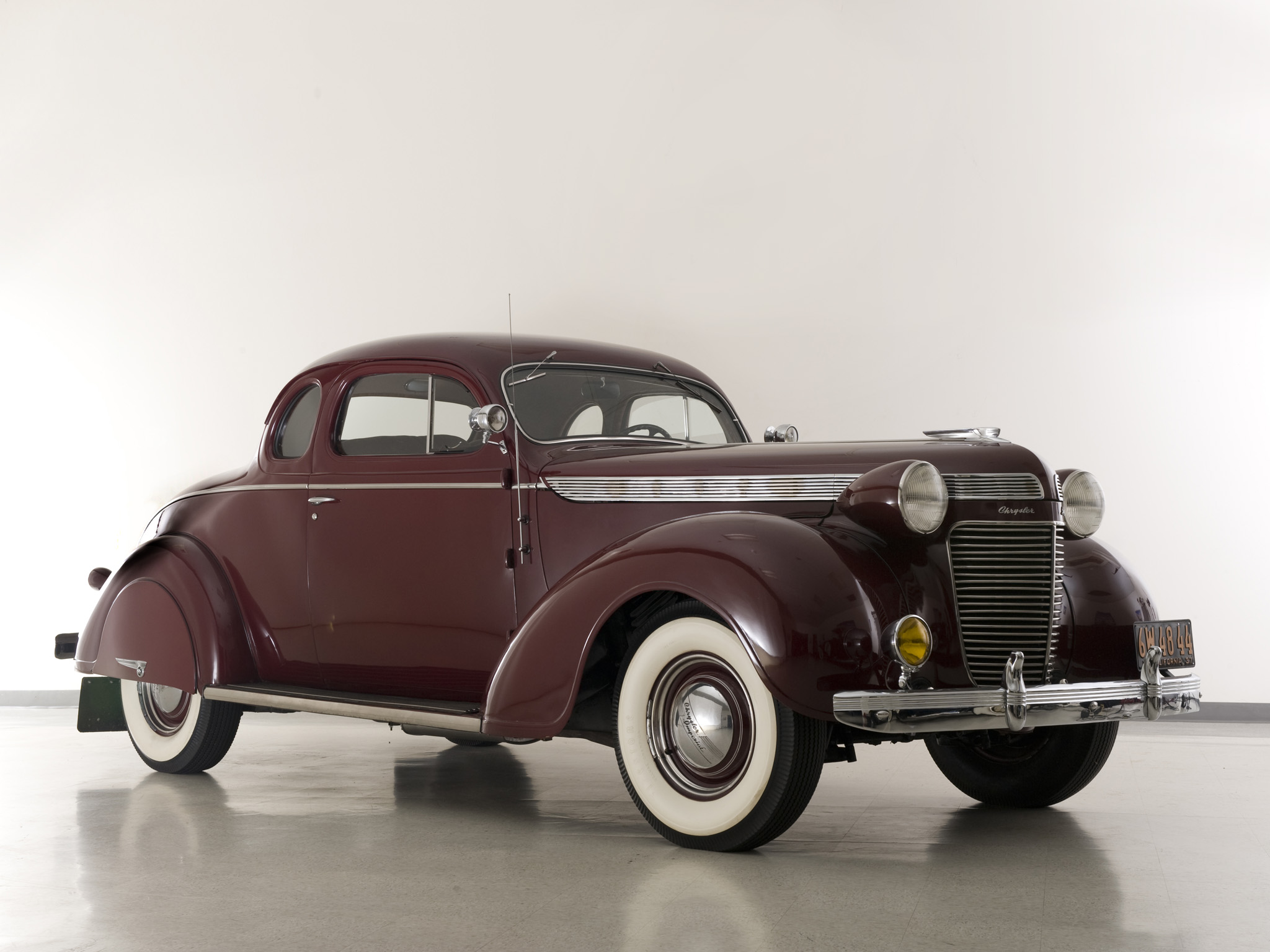 1937, Chrysler, Imperial, Coupe, Retro Wallpaper