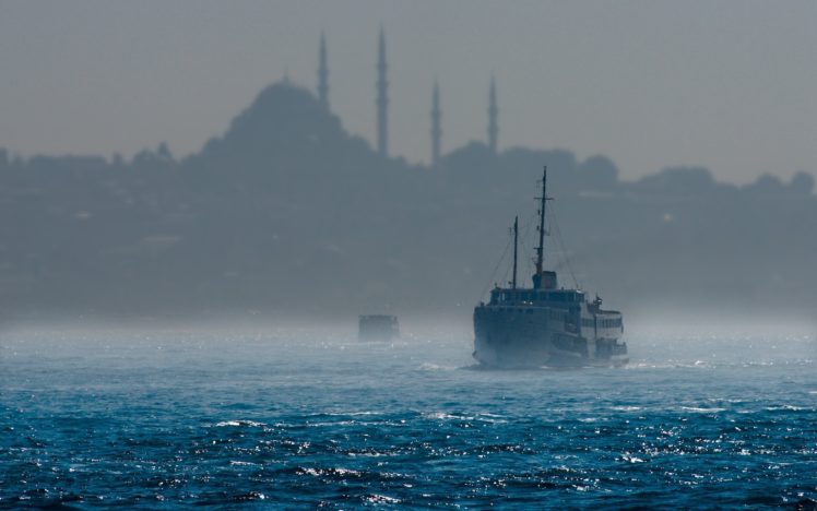 boat, Ocean, Istanbul HD Wallpaper Desktop Background