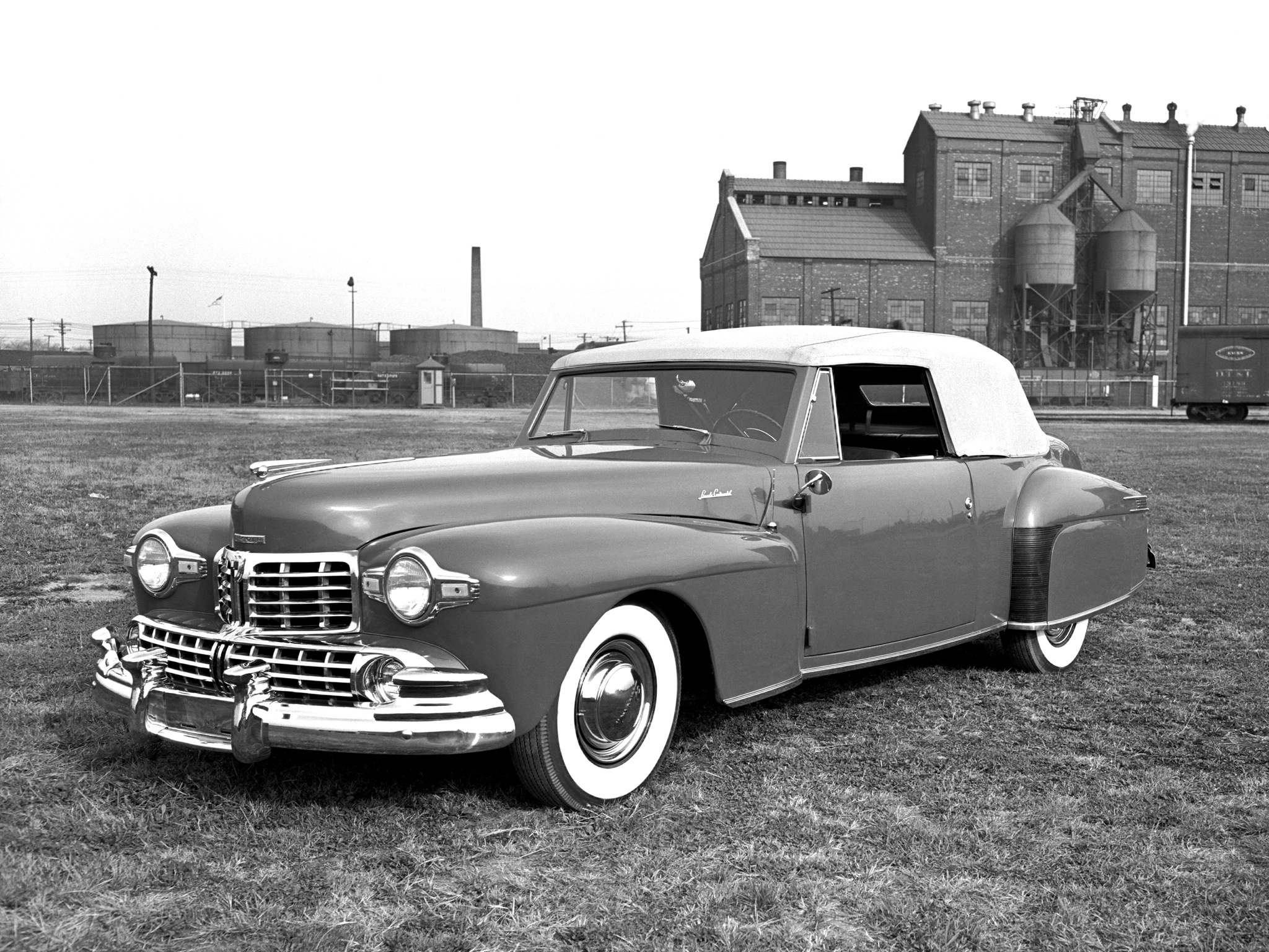 1947, Lincoln, Continental, Cabriolet, Retro, Fs Wallpaper