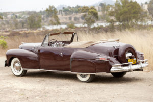 1947, Lincoln, Continental, Cabriolet, Retro, Fs