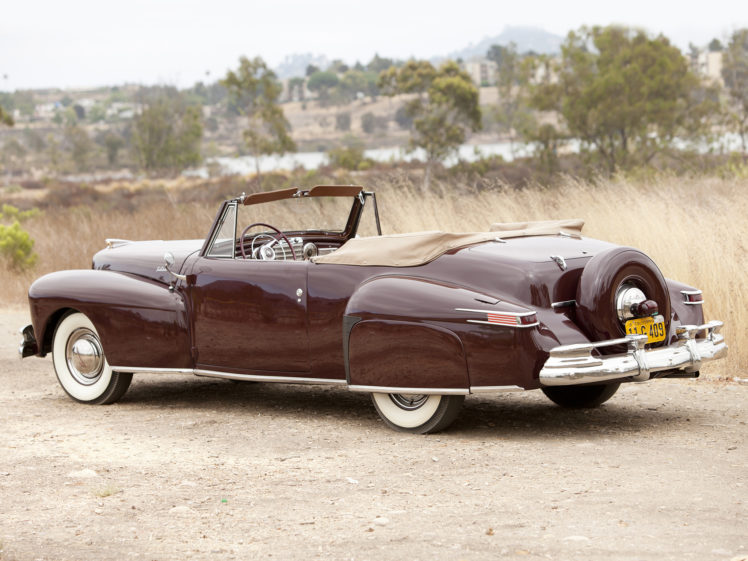 1947, Lincoln, Continental, Cabriolet, Retro, Fs HD Wallpaper Desktop Background