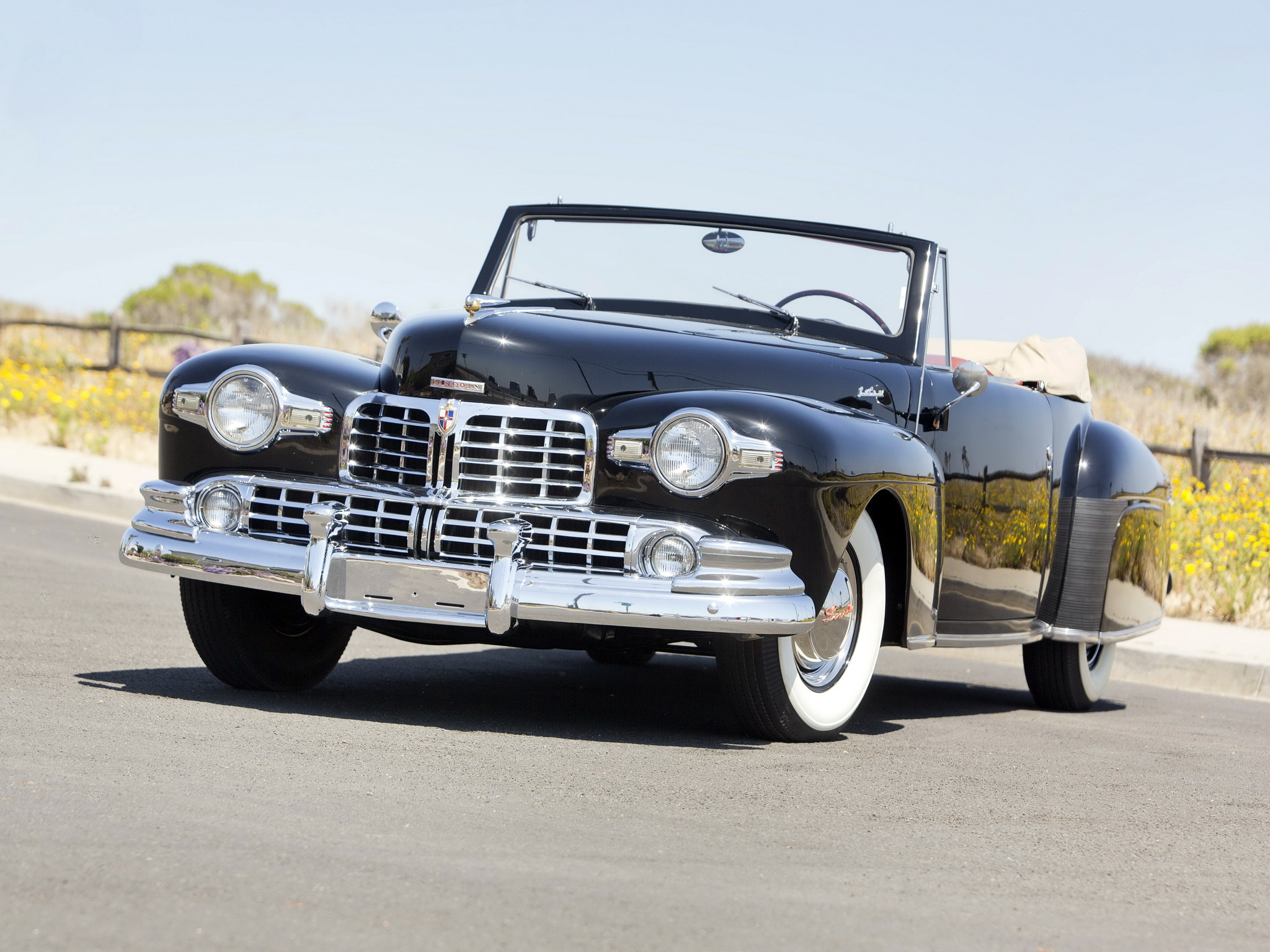1947, Lincoln, Continental, Cabriolet, Retro, Luxury Wallpaper