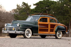 1948, Chrysler, Town, Country, Sedan, Retro, Fq