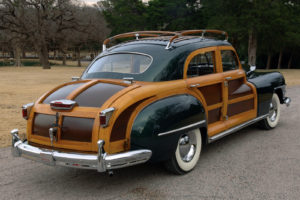 1948, Chrysler, Town, Country, Sedan, Retro