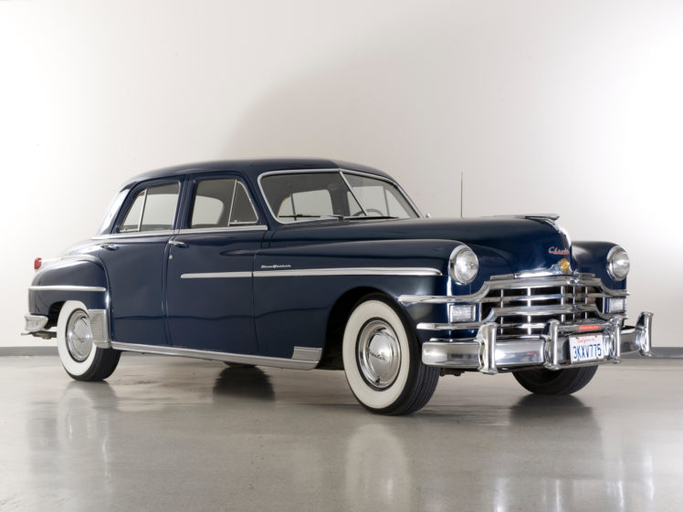 1949, Chrysler, New, Yorker, Sedan, Retro HD Wallpaper Desktop Background