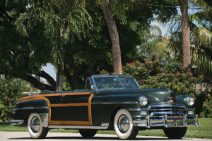 1949, Chrysler, Town, Country, Convertible, Retro