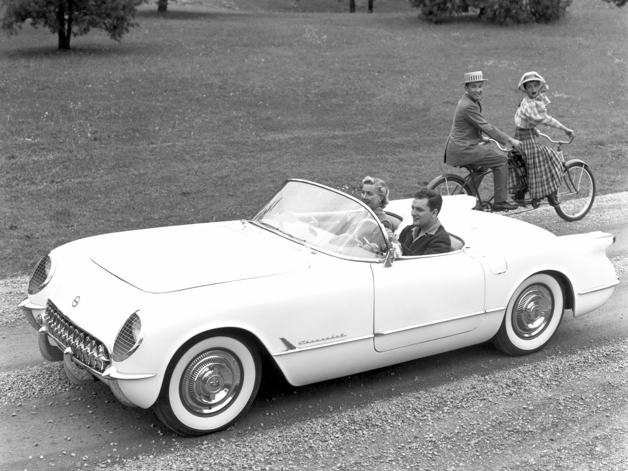 1953, Chevrolet, Corvette, C1, Retro, Supercar, Supercars, Muscle Wallpaper