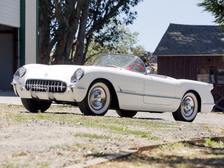 1953, Chevrolet, Corvette, C1, Retro, Supercar, Supercars, Muscle HD Wallpaper Desktop Background