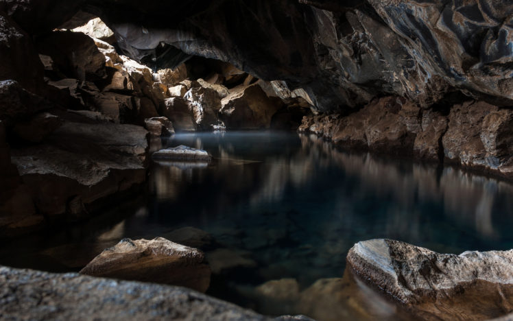 cave, Rock, Stone, Water HD Wallpaper Desktop Background