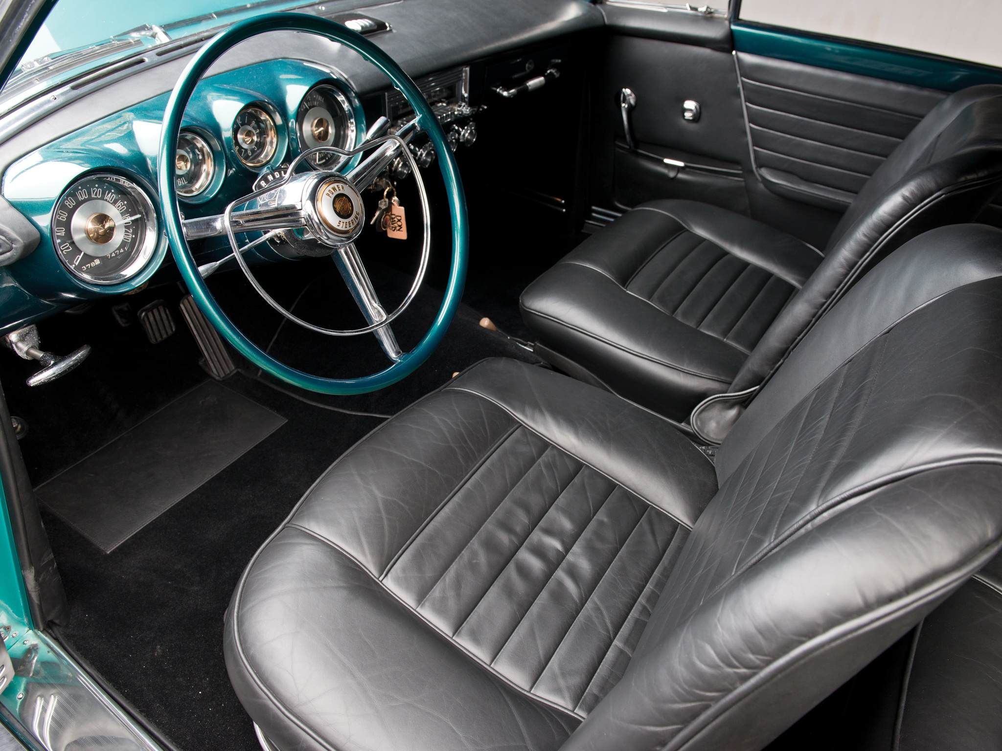 1954, Chrysler, Gs 1, Coupe, Concept, Retro, Interior Wallpaper
