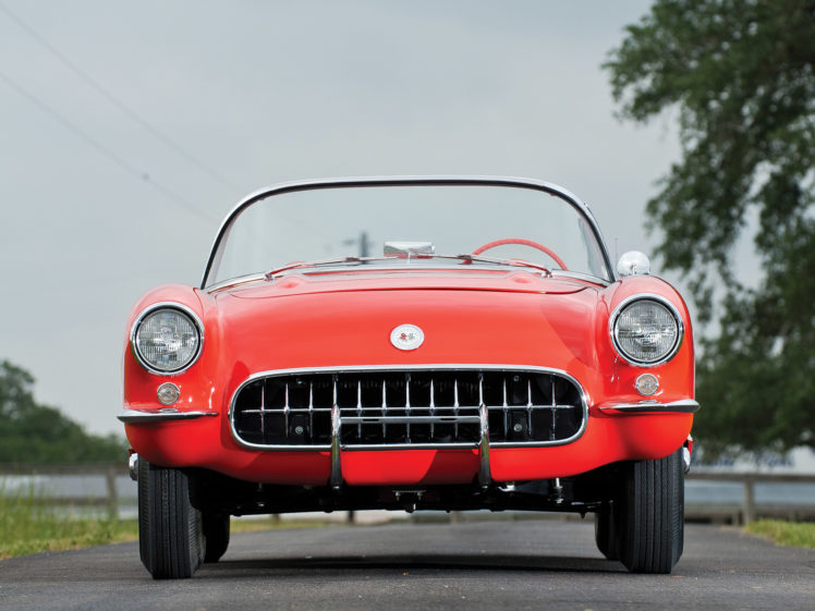 1957, Chevrolet, Corvette, C 1, Fuel, Injection, Retro, Muscle, Supercar, Supercars HD Wallpaper Desktop Background