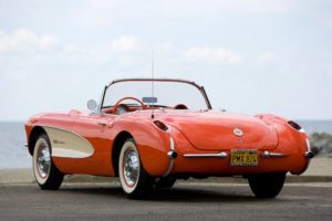 1957, Chevrolet, Corvette, C 1, Fuel, Injection, Retro, Muscle, Supercar, Supercars