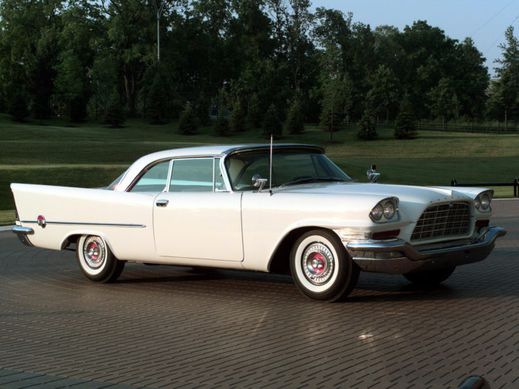 1957, Chrysler, 300c, Hardtop, Coupe, Retro, Luxury HD Wallpaper Desktop Background