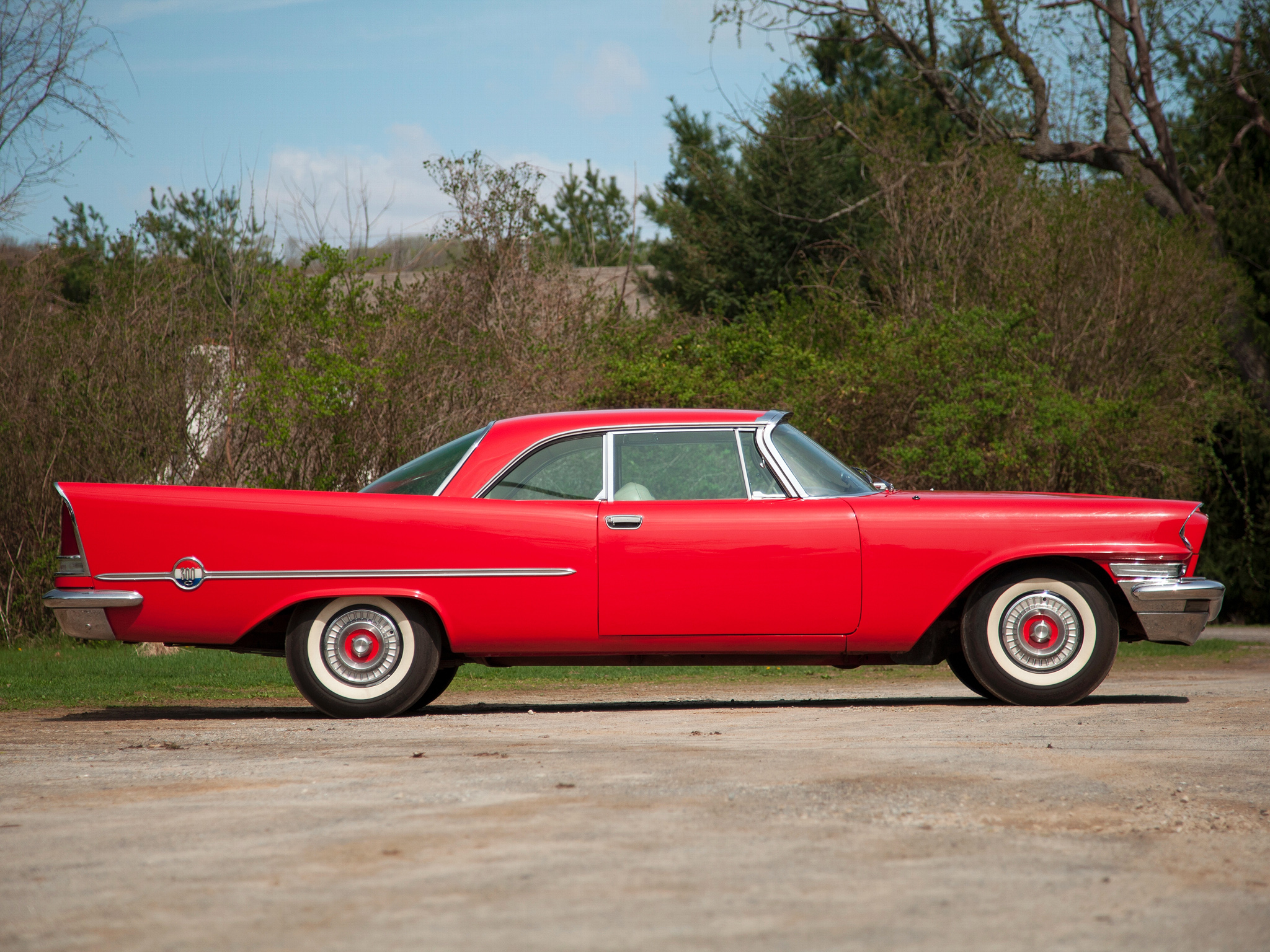 1957, Chrysler, 300c, Hardtop, Coupe, Retro, Luxury Wallpaper