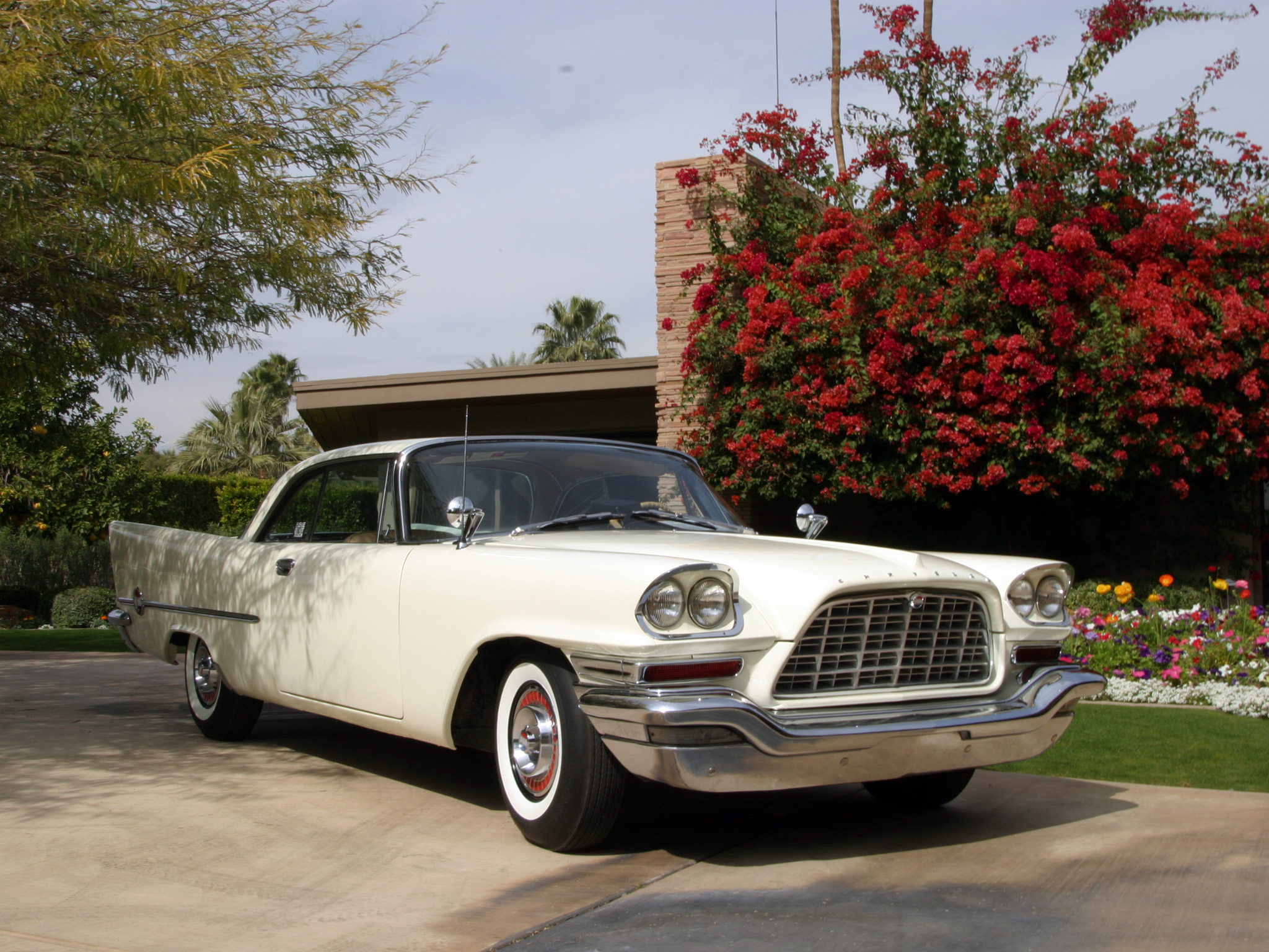1958, Chrysler, 300d, Hardtop, Coupe, Luxury, Retro Wallpaper