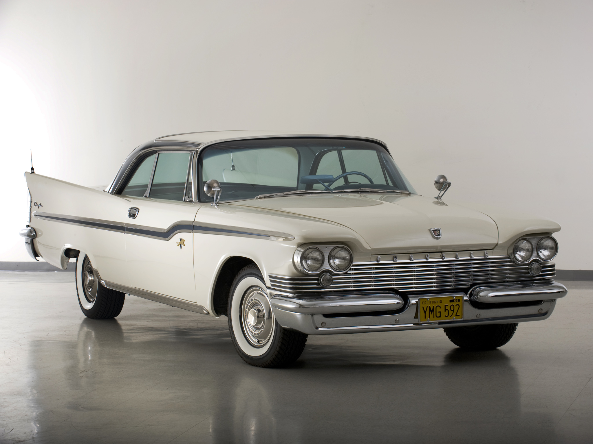 1959, Chrysler, Windsor, 2 door, Hardtop, Retro Wallpaper
