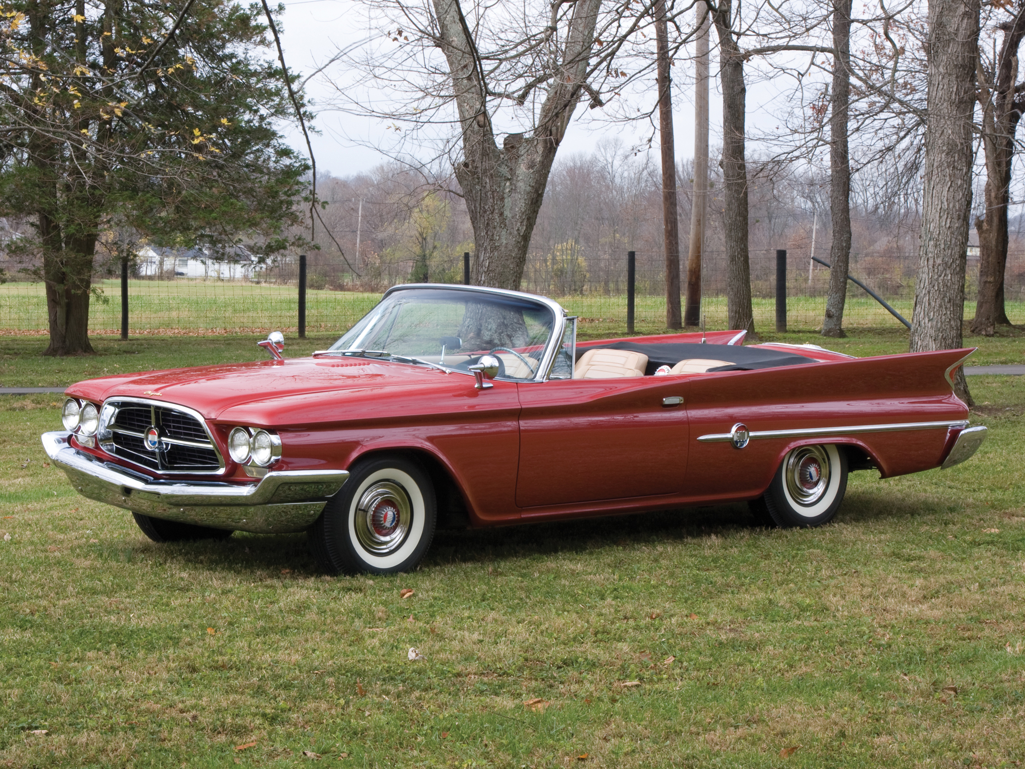 1960, Chrysler, 300f, Convertible, Retro, Gd Wallpaper