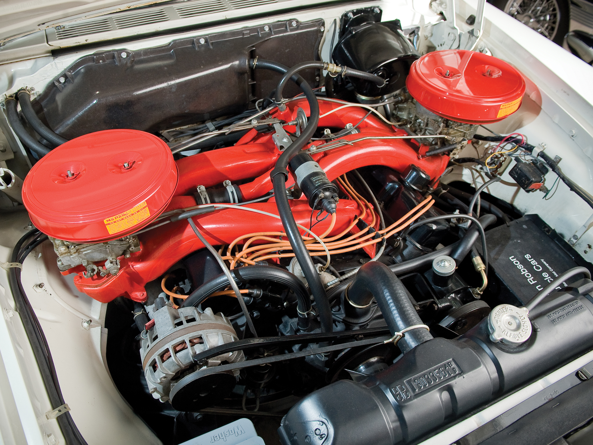 1960, Chrysler, 300f, Convertible, Retro, Engine, Engines Wallpaper
