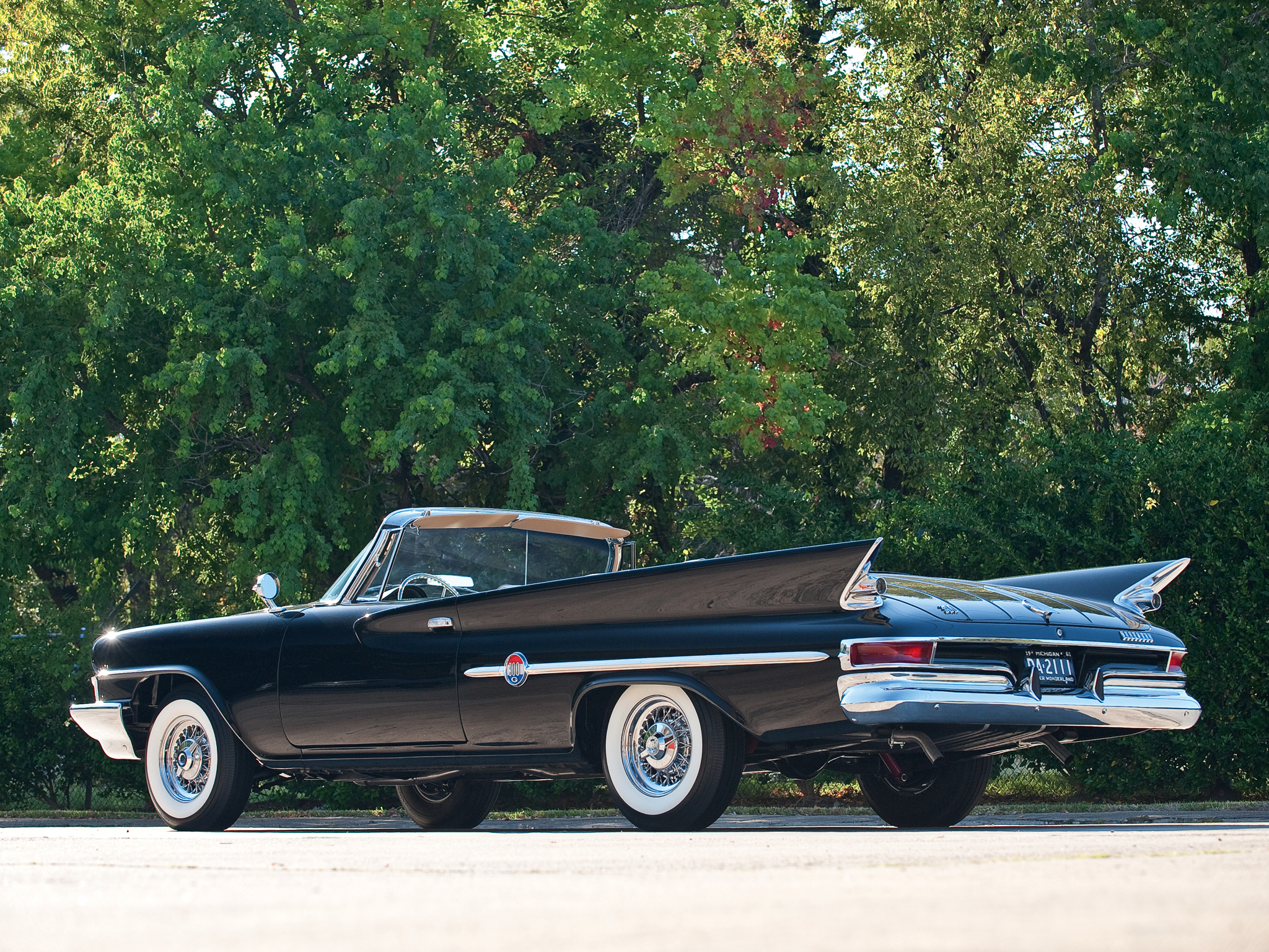 1961, Chrysler, 300g, Convertible, Luxury, Classic, Dd Wallpaper