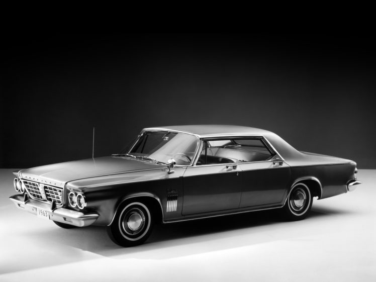 1963, Chrysler, New, Yorker, Hardtop, Sedan, Classic HD Wallpaper Desktop Background