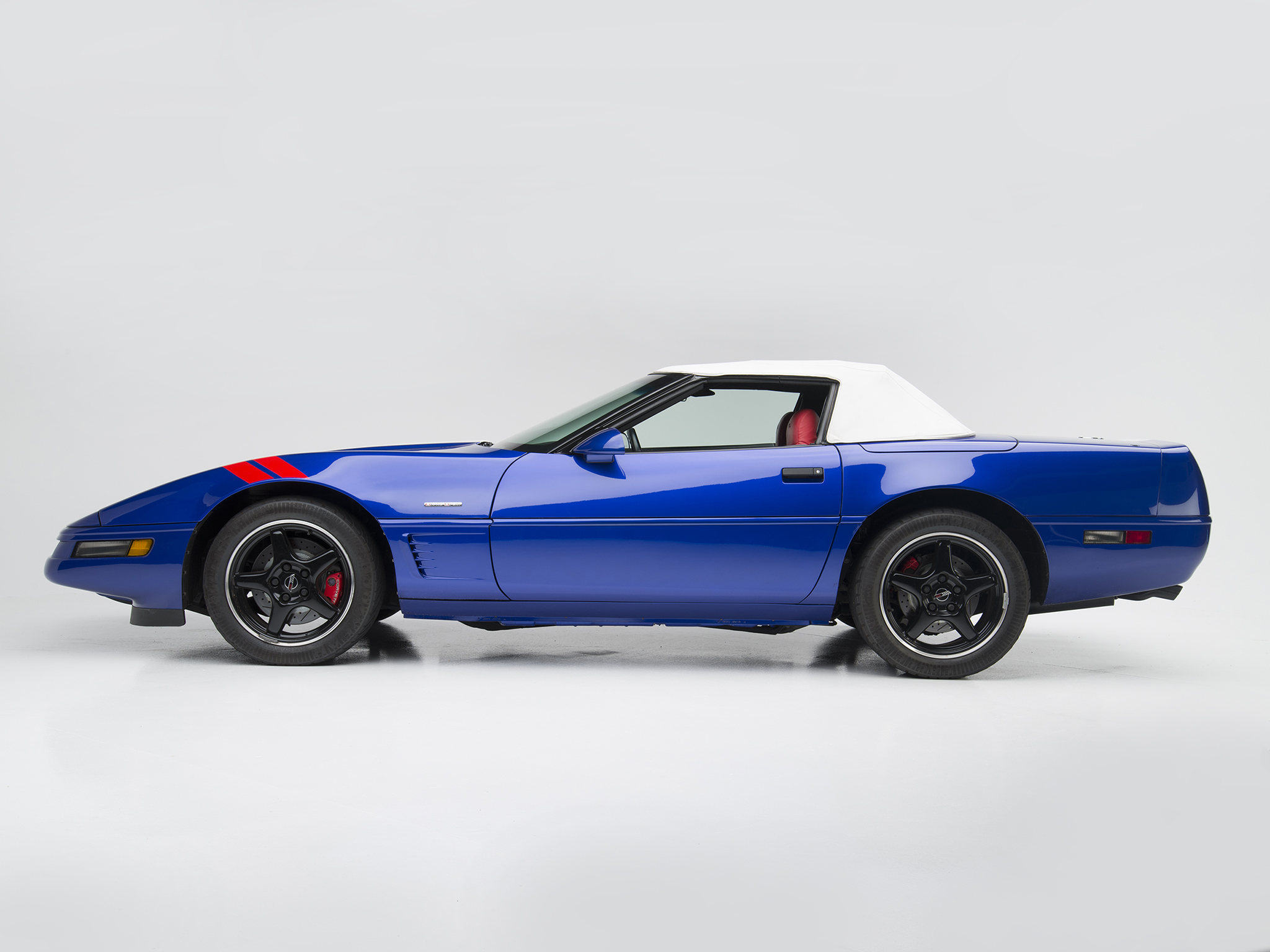 1996, Corvette, Grand, Sport, Convertible, Muscle Wallpaper