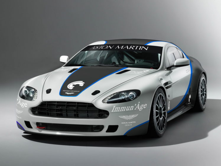 2009, Aston, Martin, V 8, Vantage, Gt4, Race, Racing HD Wallpaper Desktop Background
