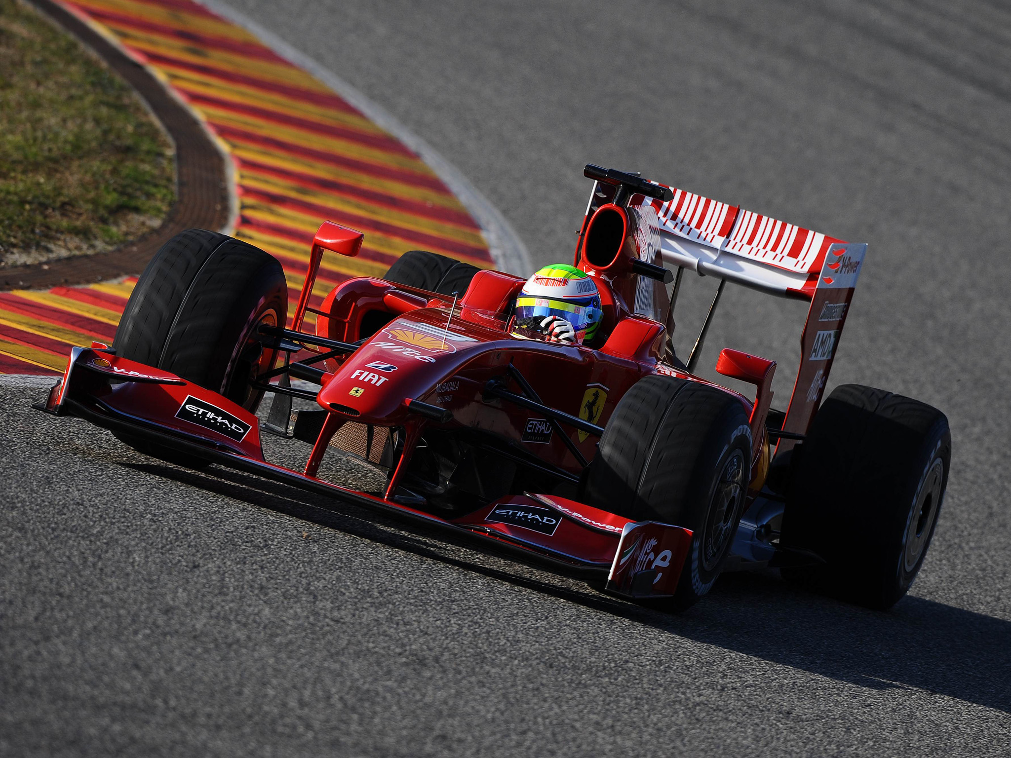 2009, Ferrari, F60, Formula, One, Formula 1, F 1, Race, Racing Wallpaper