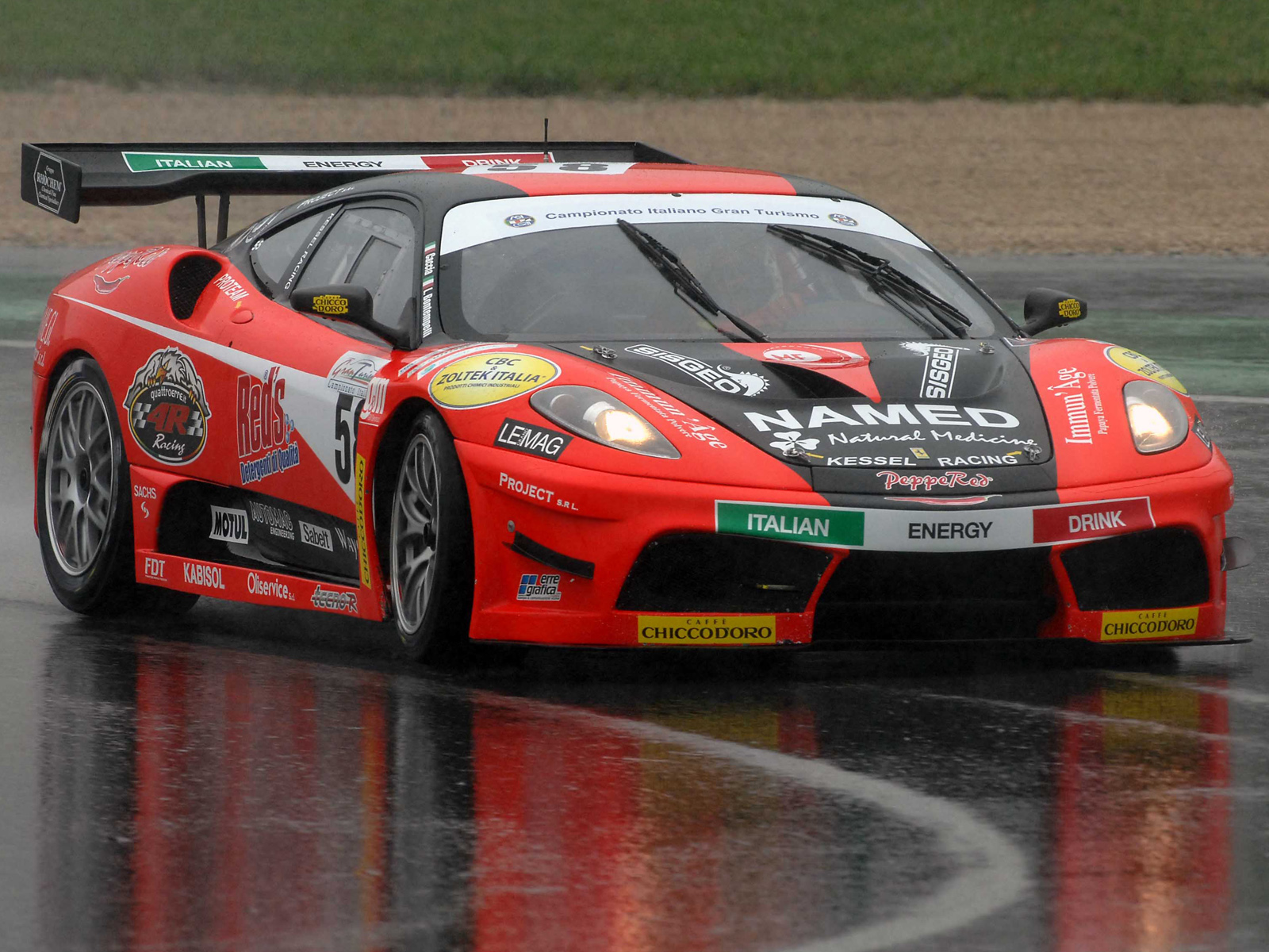 2009, Ferrari, F430, Scuderia, Gt3, Race, Racing, Supercar, Supercars Wallpaper