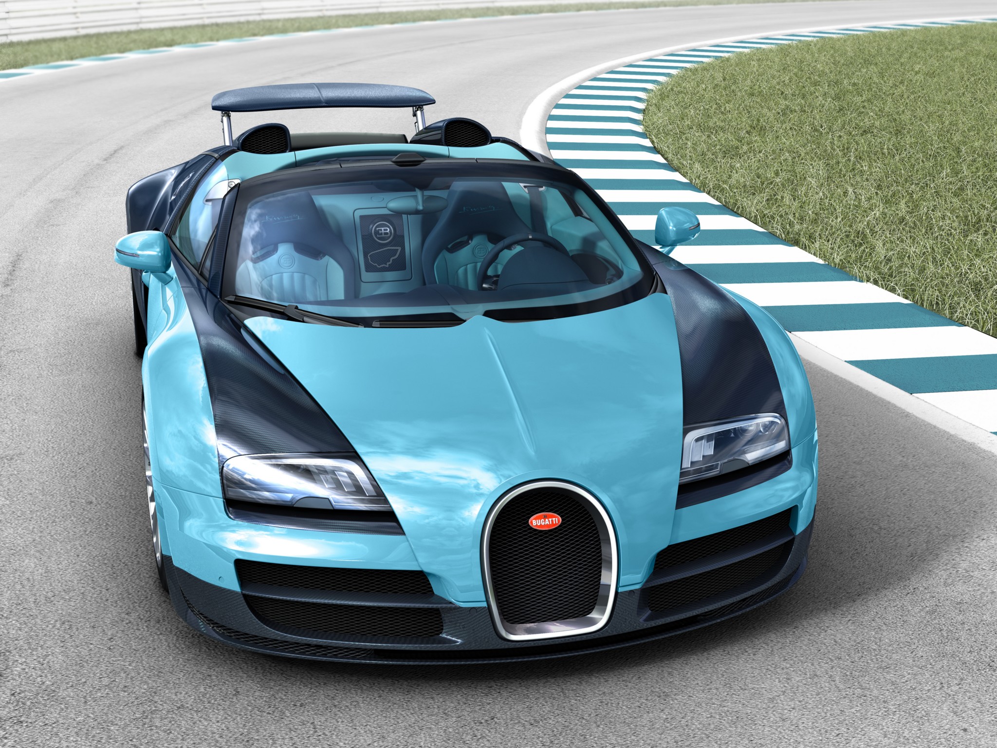2013, Bugatti, Veyron, Grand, Sport, Roadster, Vitesse, Jp wimille, Supercar, Supercars, Interior Wallpaper
